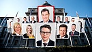 Symbolbild: Das neue Kabinett von Ministerpräsident Markus Söder (CSU)  | Bild: BR