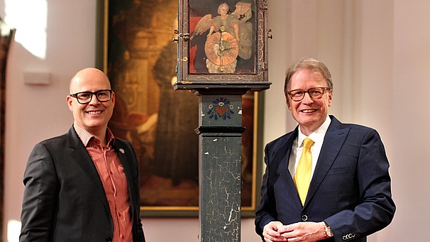 Die "Kunst + Krempel"-Experten für Uhren: Andreas Fritsch (links), Dr. Peter Frieß | Bild: BR