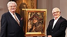 Die "Kunst + Krempel"-Experten für Gemälde: Prof. Dr. Hans Ottomeyer (links) und Dr. Herbert Giese | Bild: BR