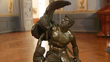 "Prometheus und die Okeaniden" gilt als Hauptwerk des Berliner Bildhauers Eduard Müller, die Firma Micheli hatte diese Skulpturengruppe 1888 gegossen. In Bronze? Geschätzter Wert: 2.500 bis 3.000 Euro | Bild: BR