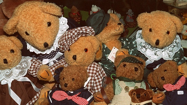 Alte Teddybären | Bild: picture-alliance/dpa