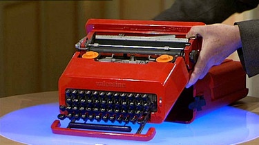 Schreibmaschine "Valentine" von Olivetti | Bild: BR