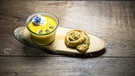 Gruß aus der Küche: Kürbissuppe mit Pestoschnecken von Anja Raithel aus Oberfranken | Bild: BR/megaherz