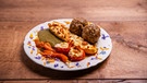 vegetarische Hauptspeise: Gefülltes Gartengemüse von Nina Wagner aus Mittelfranken | Bild: BR/megaherz