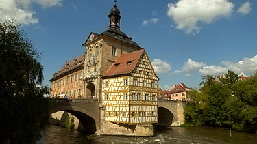 Ansicht des Alten Rathauses in Bamberg. | Bild: BR / B.O.A. Videofilmkunst GmbH