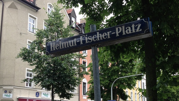 Helmut-Fischer-Platz in Schwabing | Bild: BR