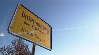 Ortsschild Unterasberg | Bild: BR