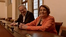 Im großen Sitzungssal des Münchner Rathauses haben Edith von Welser-Ude und ihr Mann Christian Ude sich 1968 zum ersten Mal gesehen. | Bild: BR