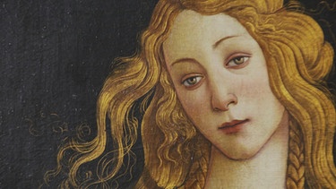 "Die Venus" (Detail) von Sandro Botticelli, Gemäldegalerie Berlin | Bild: rbb/ Leif Karpe/ Medea Film Factory