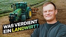 Landwirt Hans vor einer Wiese und seinem Traktor | Bild: BR