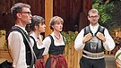 Durnholzer Viergesang beim Musikantentreffen am Ritten in Südtirol. | Bild: BR