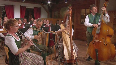 Wie z'Haus Musi beim Musikantentreffen in Niederösterreich. | Bild: BR