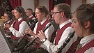 Trachtenkapelle Artstetten beim Musikantentreffen in Niederösterreich. | Bild: BR