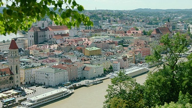 Blick auf die Passauer Altstadt. | Bild: BR