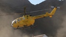 Helikopter zur Rattenbekämpfung im Einsatz, Insel Südgeorgien | Bild: BR/Roland Gockel