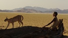 Namibia: San mit Wüstenluchs | Bild: BR