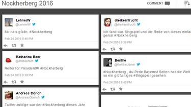 Screenshot Liveblog Nockherberg | Bild: BR.de