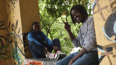 Chinedu Chikwem und Paalimameh Ceesay // Refugee Jam | Bild: BR