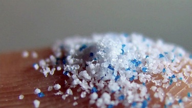 Mikroplastik - die gesundheitlichen Folgen sind unklar. | Bild: BR/SWR