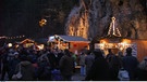 Weihnachtsmarkt in der Felsenschlucht von Würflach/Niederösterreich. | Bild: BR Werner Teufl
