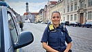 Polizistin Meltem Dinal in Augsburg | Bild: BR