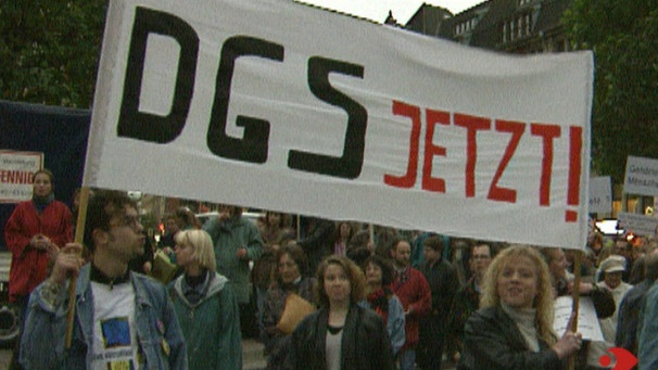 Demonstration für DGS | Bild: BR