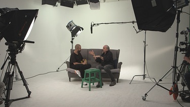 Giuseppe Giuranna und Ace Mahbaz im Studio | Bild: BR