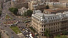 Die Innenstadt Bukarests aus der Luft fotografiert, zu sehen sind viel alte herrschaftliche Häuser mit großen Kuppeln und attraktiven Giebeln, aber auch schlichte Häuser | Bild: BR