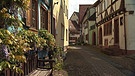 Die meisten Häuser des alten Ortskerns von Amorbach stammen aus dem 16. und 17. Jahrhundert, aber einige sind sehr viel älter. | Bild: BR/Marion Heinz