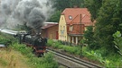 König-Ludwig-Dampfexpress am ehemaligen Bahnhof | Bild: BR