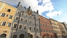 Barocke Fassaden in der Altstadt von Burghausen | Bild: BR
