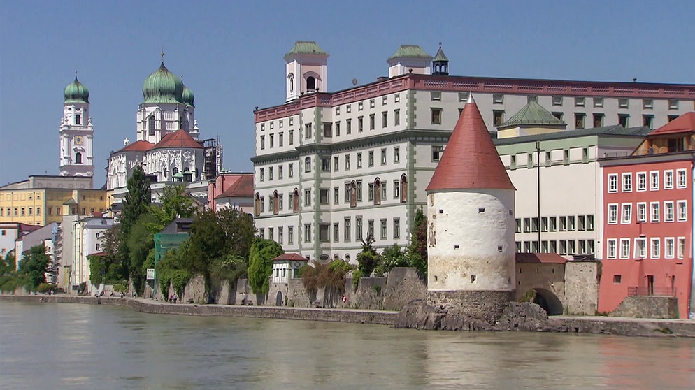 Unter unserem Himmel - Damals in Passau: Schwarz-Weiß-Foto von Passau in den 50er/60er Jahren | Bild: BR