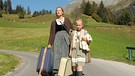 Der Meineidbauer (Heimatfilm): Anna (Suzanne von Borsody) wird mit ihrer Tochter Marie (Fabienne Laura Wähner) vom Hof gejagt. | Bild: BR/ARD Degeto