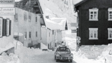 Zürs am Arlberg, damals. Bis heute exklusiver Treffpunkt für Skijünger und Schneeamazonen. | Bild: BR