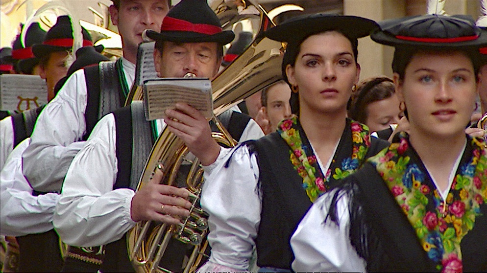 Prozession Sarner Kirchtag, Südtirol | Bild: BR
