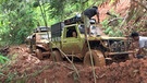 Fahrzeug mit der Transportbox der Orang-Utans | Bild: BR/tigerbaby.tv