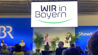 "Wir in Bayern" mit Garten- und Freizeittipps auf der BR Bühne | Bild: BR