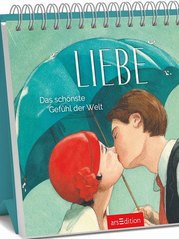 Cover des Aufstellbuchs "Liebe" | Bild: arsEdition GmbH