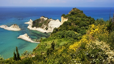Korfu in Griechenland in Peroulades am Kap Drastis | Bild: picture-alliance/dpa