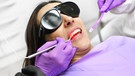 Laserbehandlung beim Zahnarzt | Bild: picture-alliance/dpa/ Zoonar  David Herraez Calzada