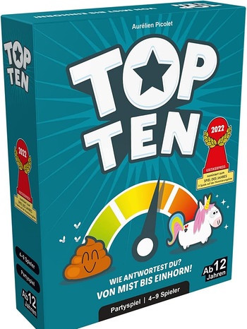Das Spiel "Top Ten" | Bild: Asmodee GmbH