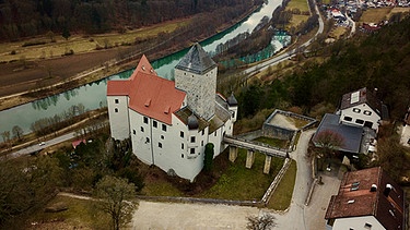 Burg Prunn mit dem Main-Donau-Kanal | Bild: Nina Schlesener