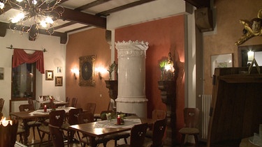 Restaurant Schloss Saaleck in Hammelburg innen | Bild: BR/Wir in Bayern
