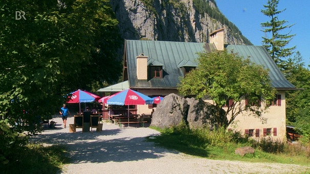 Berggaststätte Wimbach von außen | Bild: BR