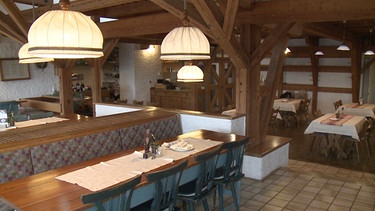 Das Gasthaus Restaurant Hummel in Wischenhofen innen | Bild: BR/Wir in Bayern