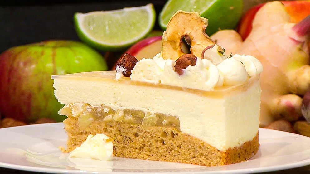 Download: Apfel-Ingwer-Torte mit Limettenmousse | Rezepte | Wir in ...