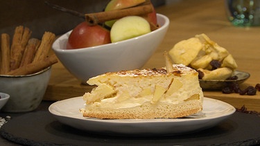 Apfel-Milchreis-Kuchen | Bild: BR