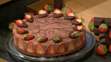 Erdbeer-Schoko-Torte | Bild: BR