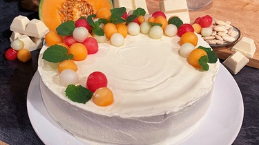 Melonen-Joghurt-Torte | Bild: BR