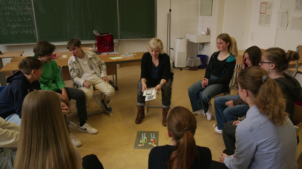 Cannabis-Prävention am Münchner Karlsgymnasium | Bild: Wir in Bayern